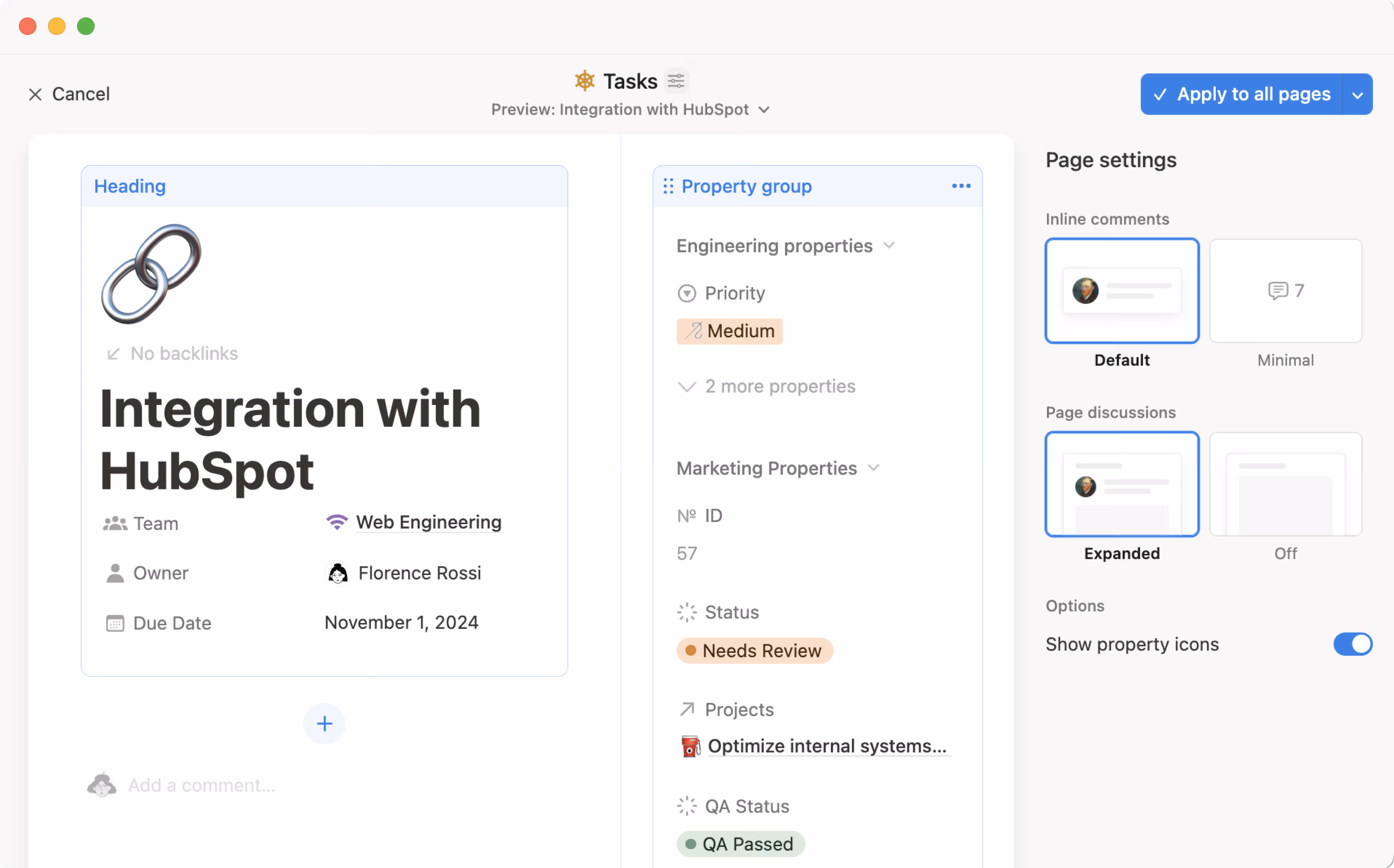 HC: 레이아웃 메인