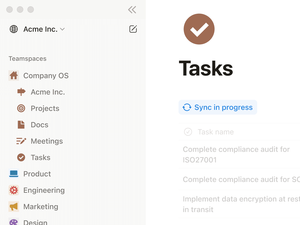 커스텀 가능한 워크스페이스