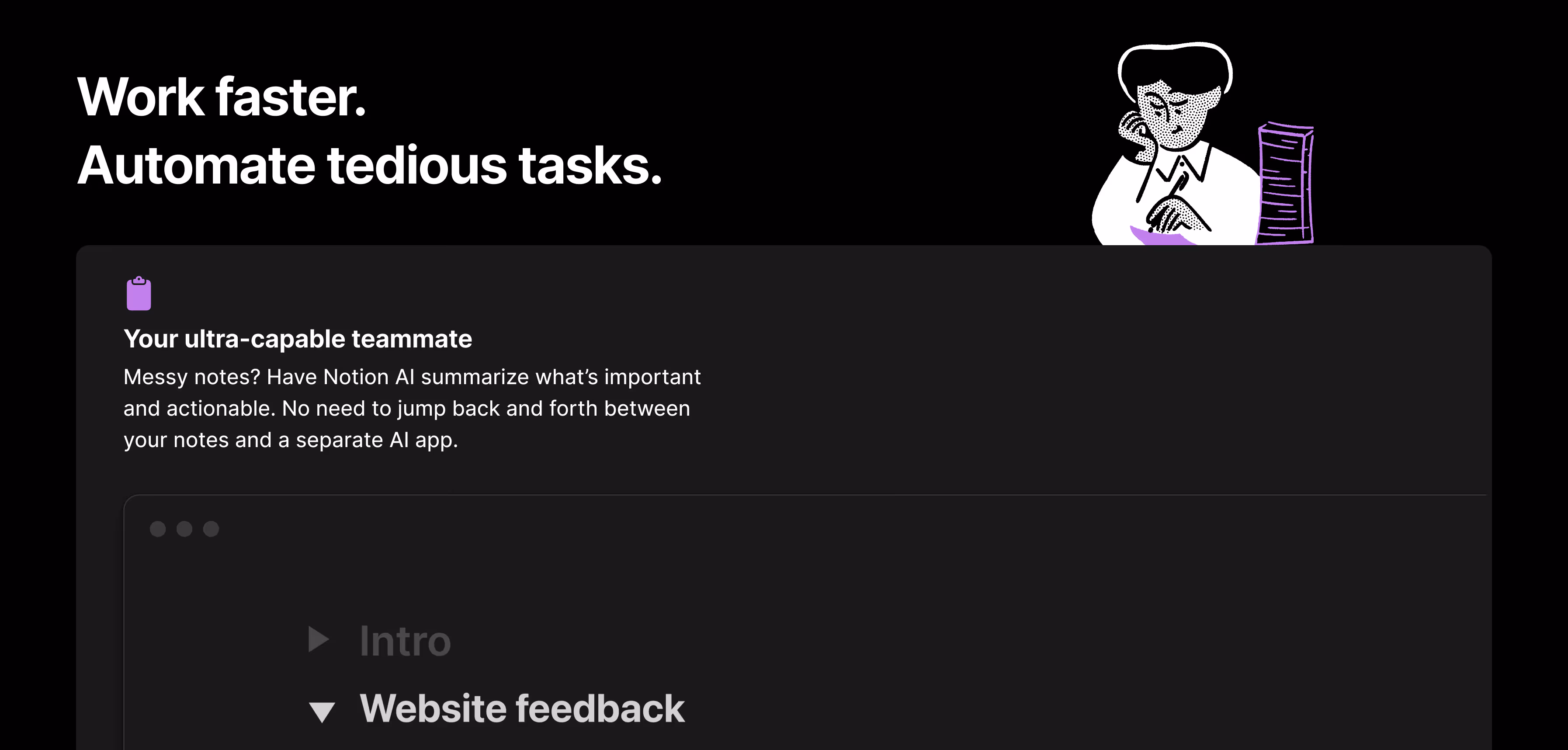 Days after the GA launch, we shifted the messaging on the same banner.